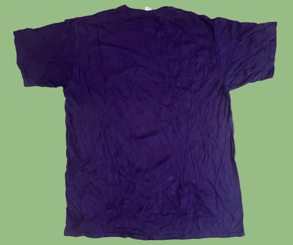 Jurassic Park T-Shirt Sz XL Purple Distressed Logo Tee Jurassic World Licensed